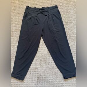 Prana Black Joggers drawstring size L